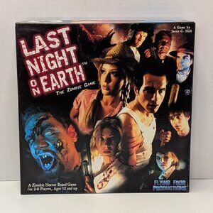 Last Night On Earth The Zombie Horror Board Game Flying Frog Almost Complete